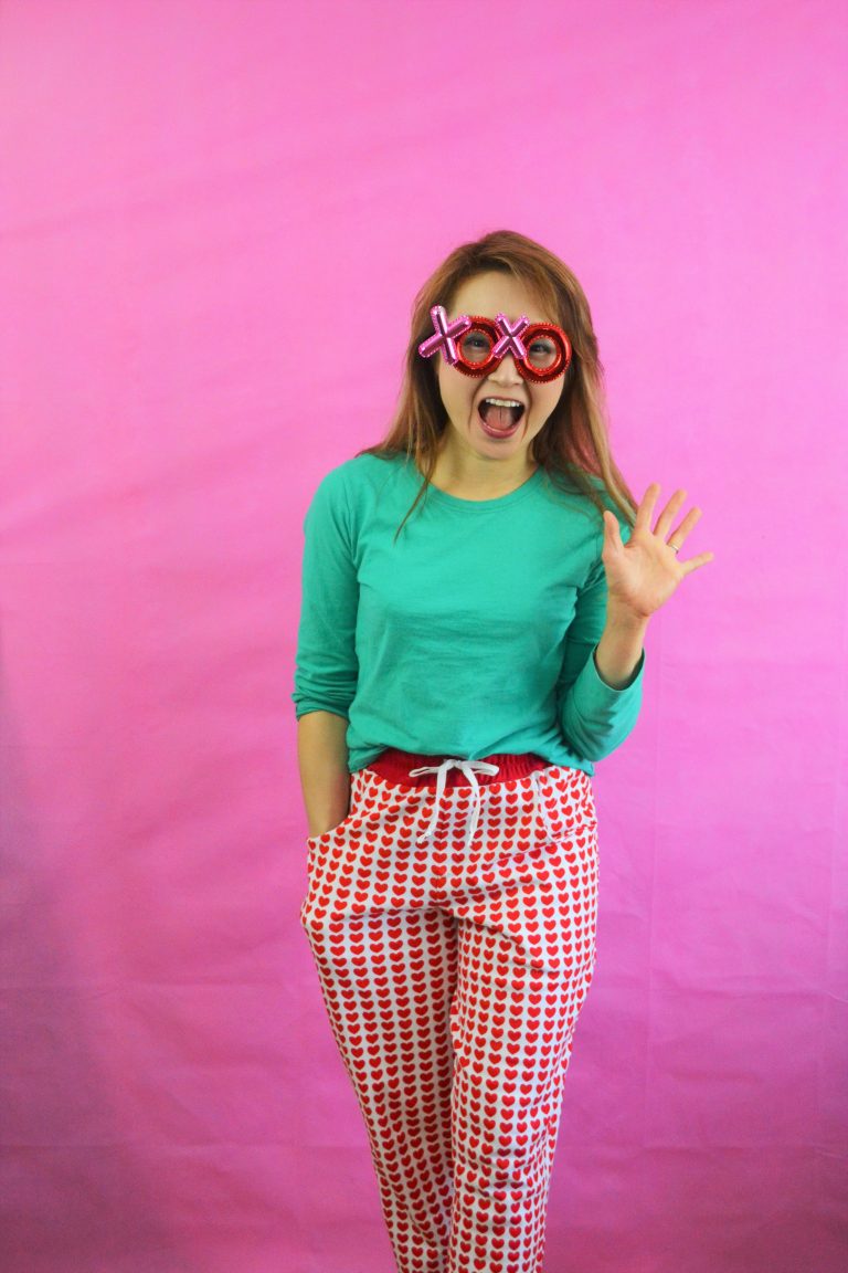 Valentine Themed Seamwork Mel