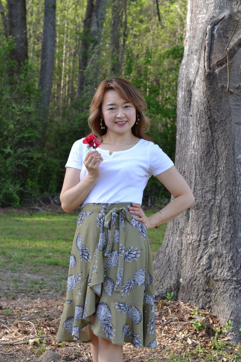 Simplicity Wrap Skirt, 8606 View D