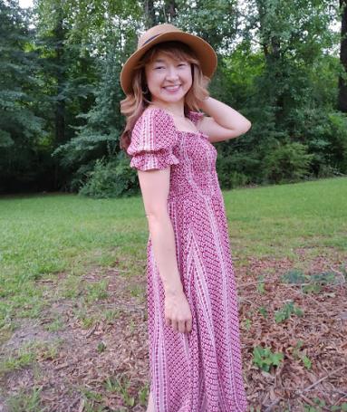 MADE BY A FABRICISTA: RED IKAT DRESS